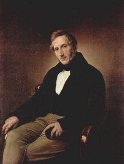 Ritratto di Alessandro Manzoni, Francesco Hayez (1841), Pinacoteca di Brera, Milano.