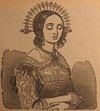 Lucia in un'illustrazione del 1840